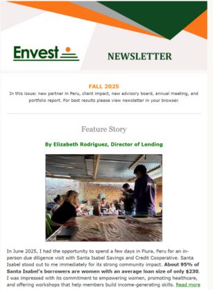 Envest Newsletter thumbnail