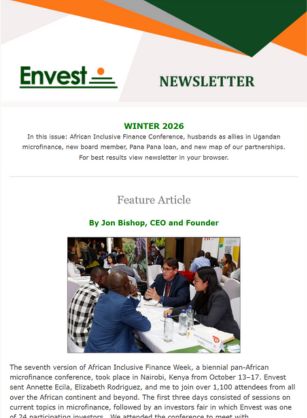 Envest Newsletter thumbnail
